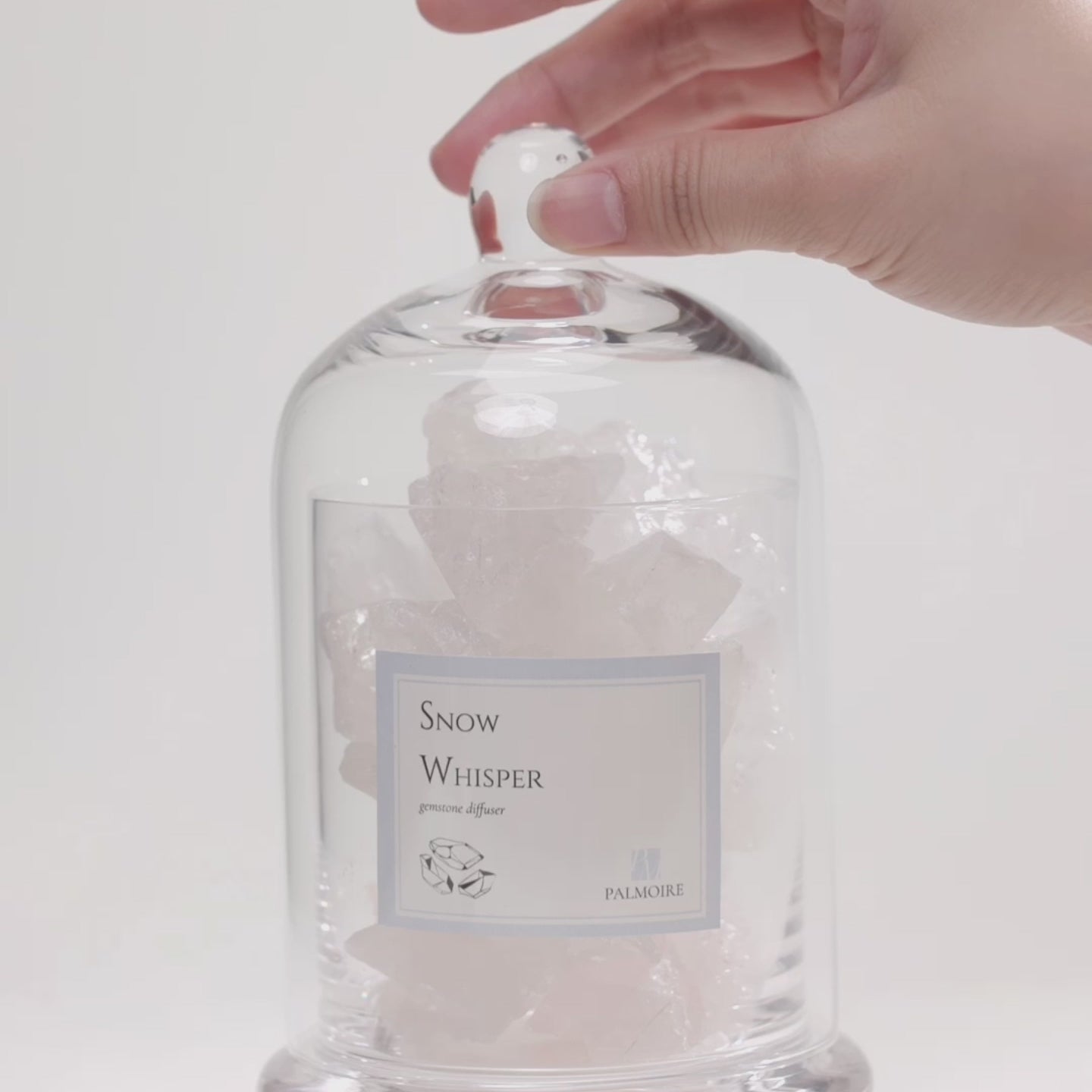 Snow Whisper Gemstone Diffuser