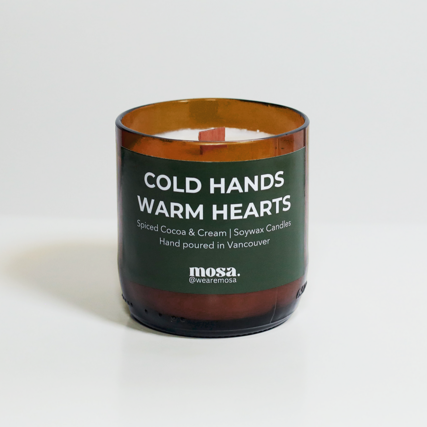Spiced Cocoa & Cream Scented Soy Candle