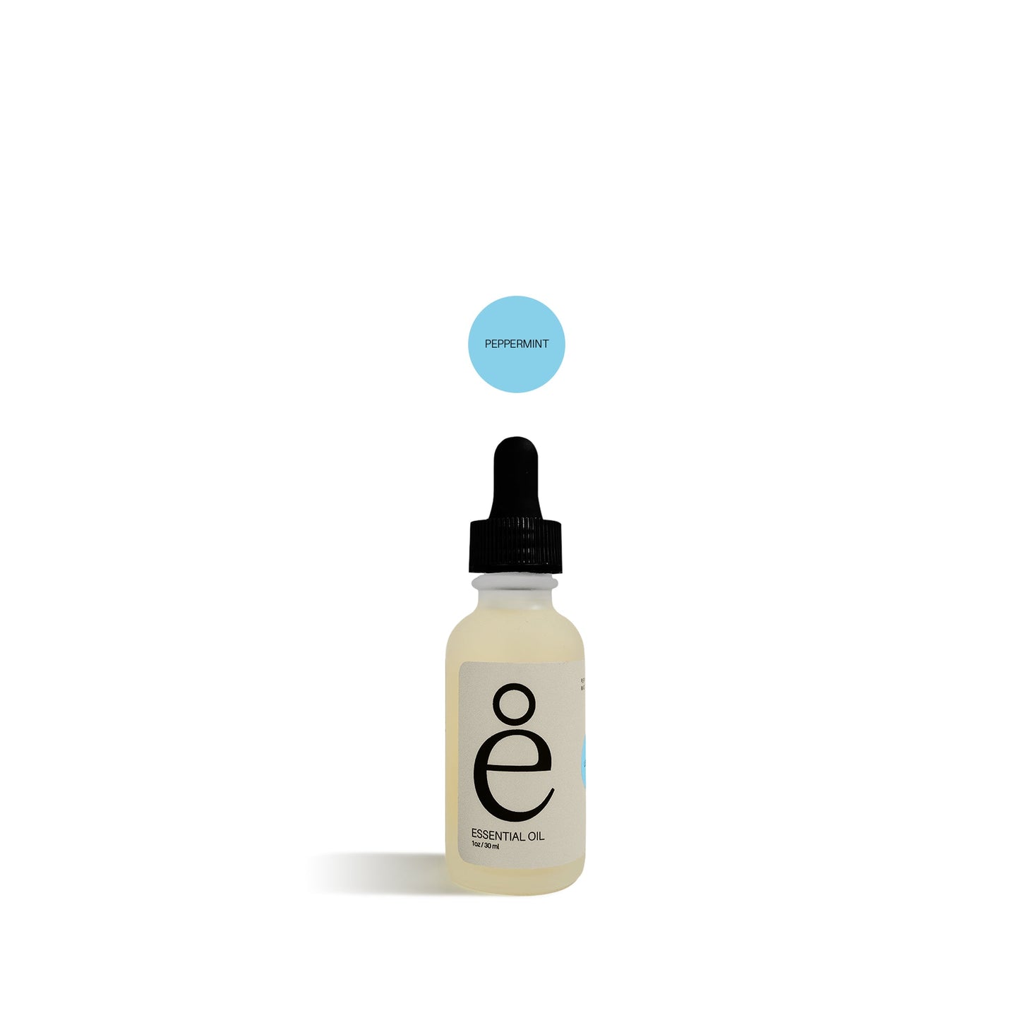 Peppermint Essential Oil - Glass Dropper (1oz)