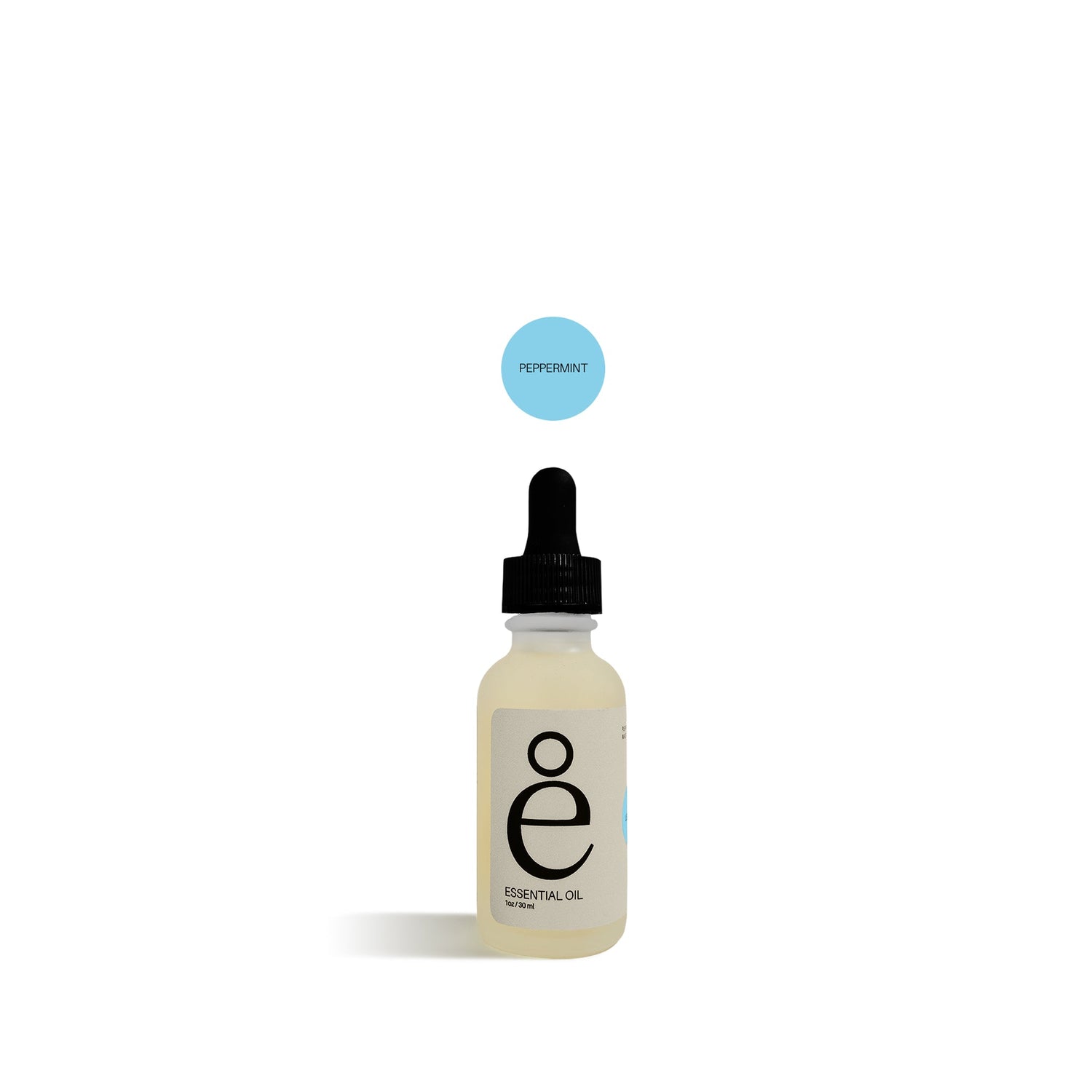 Peppermint Essential Oil - Glass Dropper (1oz)