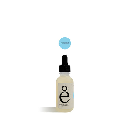 Peppermint Essential Oil - Glass Dropper (1oz)