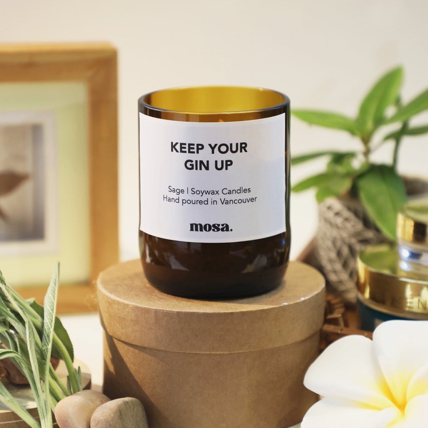Sage Scented Soy Candle