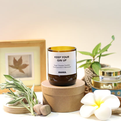 Sage Scented Soy Candle