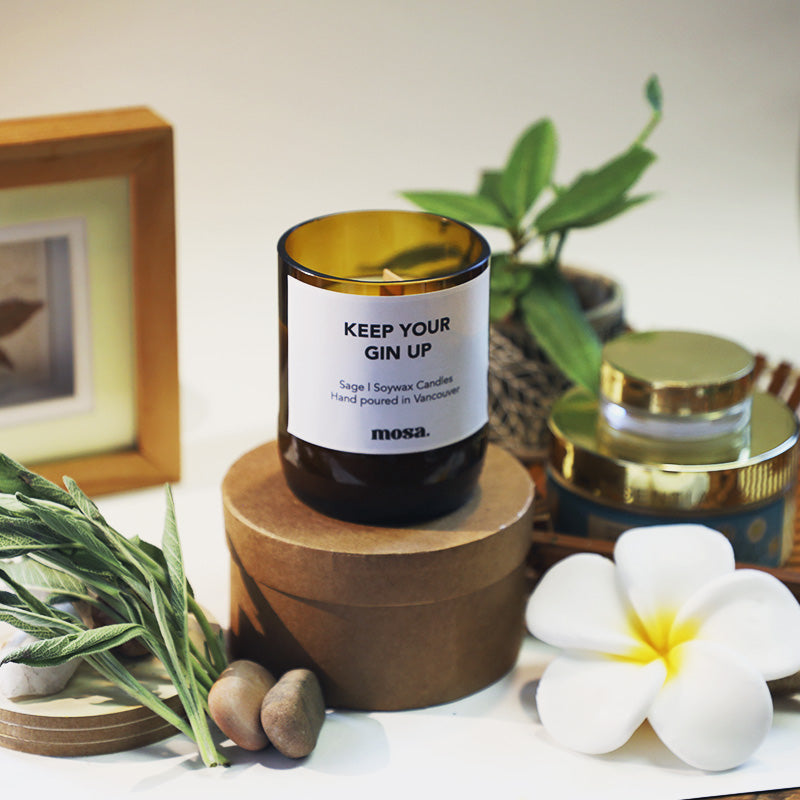 Sage Scented Soy Candle
